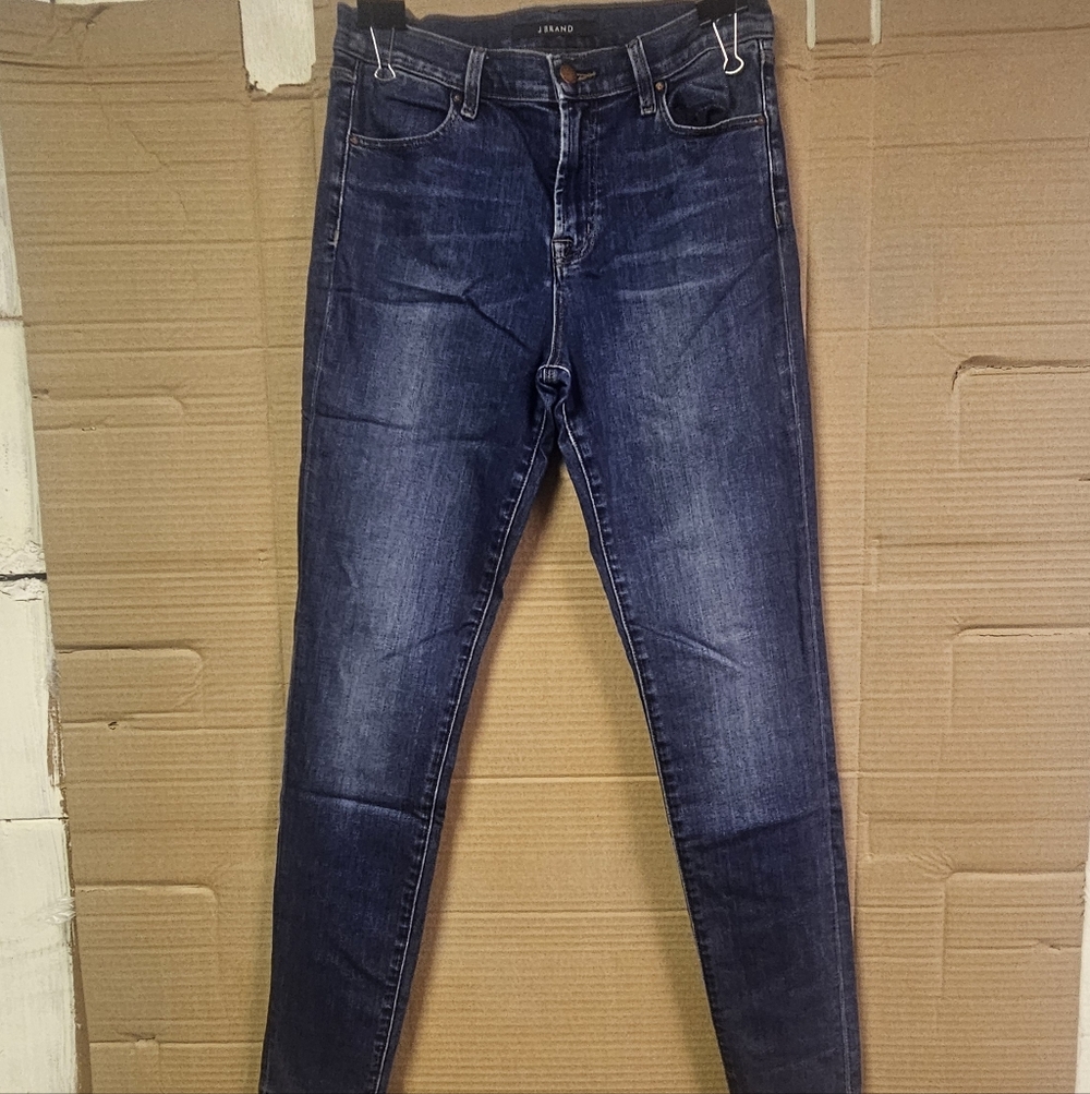 J Brand Dark Blue Skinny Jeans